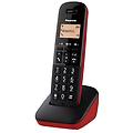 Panasonic Cordless Singolo Dect Black E Red Kx Tgb610jtr