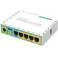 router poe ethernet wan 10/100mbps hex poe lite compatto bianco