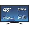 - prolite x4373uhsu-b1 monitor 42. 5' 3840 x 2160 pixel 4k ultra hd nero