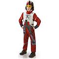 - costume da poe pilota di x-wing originale star wars vii per bambino versione deluxe 7 a 8 anni