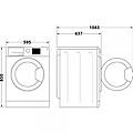 lavatrice std 9kg a-10 1400 rpm p nera