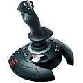 t. flight stick x nero rosso argento joystick usb pc analogico playstation 3
