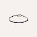 bracciale tennis silver rainbow argento rodiato cubic zirconia collezione silver rainbow bianco