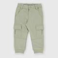 pantalone in felpa da bambino marrone taglia 12m