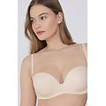 reggiseno fascia imbottita in microfibra riciclata new york donna avorio tama&ntilde;o 2b