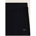 pantalone donna wide leg in felpa modal nero donna large
