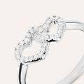 anello fantasia silver moments argento rodiato cubic zirconia collezione silver moments misura 54