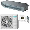 condizionatore canalizzabile adt trial split 12000+12000+18000 btu inverter a++ unità esterna