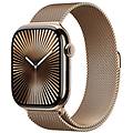 Apple Watch Series 10 Gps Cellular 46mm Titanio Oro Loop Milanese Oro M L