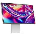 monitor ultrafine evo 32u990a pivot argento e blu