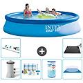 - piscina fuori terra in giro 396x84 cm blu include accessori coordinati a1113