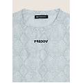t-shirt da donna in jersey fantasia pitonata white phyton animalier donna medium