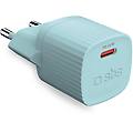 SBS caricatore usb-c ecologico. 25w. power delivery. plastica riciclata grs