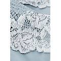 slip in pizzo floreale pretty flowers donna azzurro taglia 4