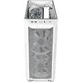 case haf500 mid-tower e-atx argb side panel bianco