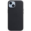 - iphone 14 leather case with magsafe midnight