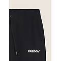 pantaloni sportivi a gamba dritta in jersey stretch nero uomo small