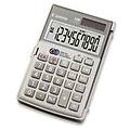calcolatrice ls-10teg con display lcd 4. 45 mm e design compatto per ufficio in grigio