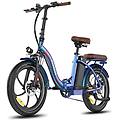bicicletta elettrica f20+ pro 250w 36v 25ah 20 aurora blu