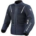 giacca moto touring rev'it levante 2 h2o blu scuro taglia 2xl