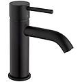 miscelatore monoforo lavabo cox open 78yo211o con scarico nero opaco