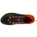 bushido 2 scarpe trail running uomo black/red 45 5 eu