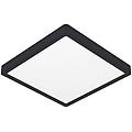 lampada a led da incasso fueva 6-z nero 39 cm