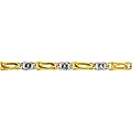 bracciale catena l'homme or oro bicolore collezione l'homme or bicolore