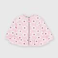 felpa aperta da neonata rosa taglia 3m