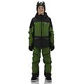 crocks-r jr giacca da sci bambino green/grey 140