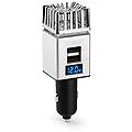 purificatore d'aria per auto 12/24v 2x usb caricatore rapido 3. 0 bilanciamento ionico rimuove fumo
