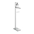 units piantana con spandisapone e porta salviette cromata codice prod b9119dcr