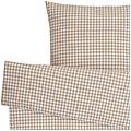 set copripiumino e federa tux chiusura a busta 160x210 cm (lxl) 65x100 cm (lxl) sabbia