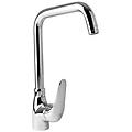 miscelatore monocomando lavello monoforo bocca girevole serie turchese