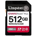 scheda di memoria canvas react plus sdxc 512gb uhs-ii v60 280mb/s