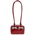 borsa a spalla 'burgundy leather'