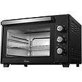 ar6238b gustavo dark 38l forno elettrico ventilato 6 funzioni cottura accessori inclusi nero 1600w