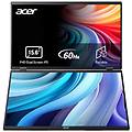 ACER monitor portable 15 6 double flat screen/tft 16 9 ips resolution 2x1920x1080 60hz 250cd/m2 8ms um.