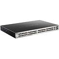 dgs-3130-54ts gestito l3 gigabit ethernet (10/100/1000) nero grigio (dgs-3130-54ts/si)