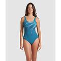 pezzo unico donna green blue