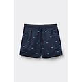 costume boxer mare ricamo squali uomo blu taglia xl