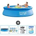 - piscina fuori terra in giro 305x76 cm blu include accessori coordinati a515