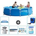 - piscina fuori terra in giro 305x76 cm blu include accessori coordinati a1644