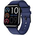 smartwatch amoled 1. 85'' bluetooth funzione chiamata nero blu