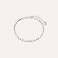 bracciale silver collection argento rodiato collezione silver collection bianco