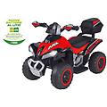 quad elettrico bt li-ion 8. 4v 4. 5ah motore 1x15w rosso