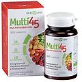 spa multi 45 multintegratore 100 compresse integratore alimentare completo di vitamine minerali ed