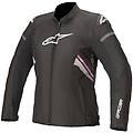 giacca stella t-gp plus r v3 lady nero / bianco / fuchsia nero rosa bianco l