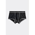 boxer in cotone superior con logo uomo nero taglia 4