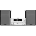 sistema hifi stereo m-822dab con ricevitore radio dab fm lettore cd e presa usb amplificatore stereo